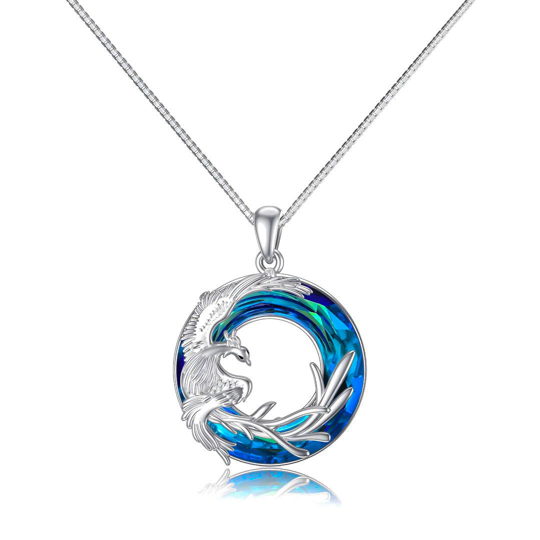 S925 Phoenix Crystal Necklace
