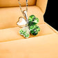 S925 Clover Crystal Necklace