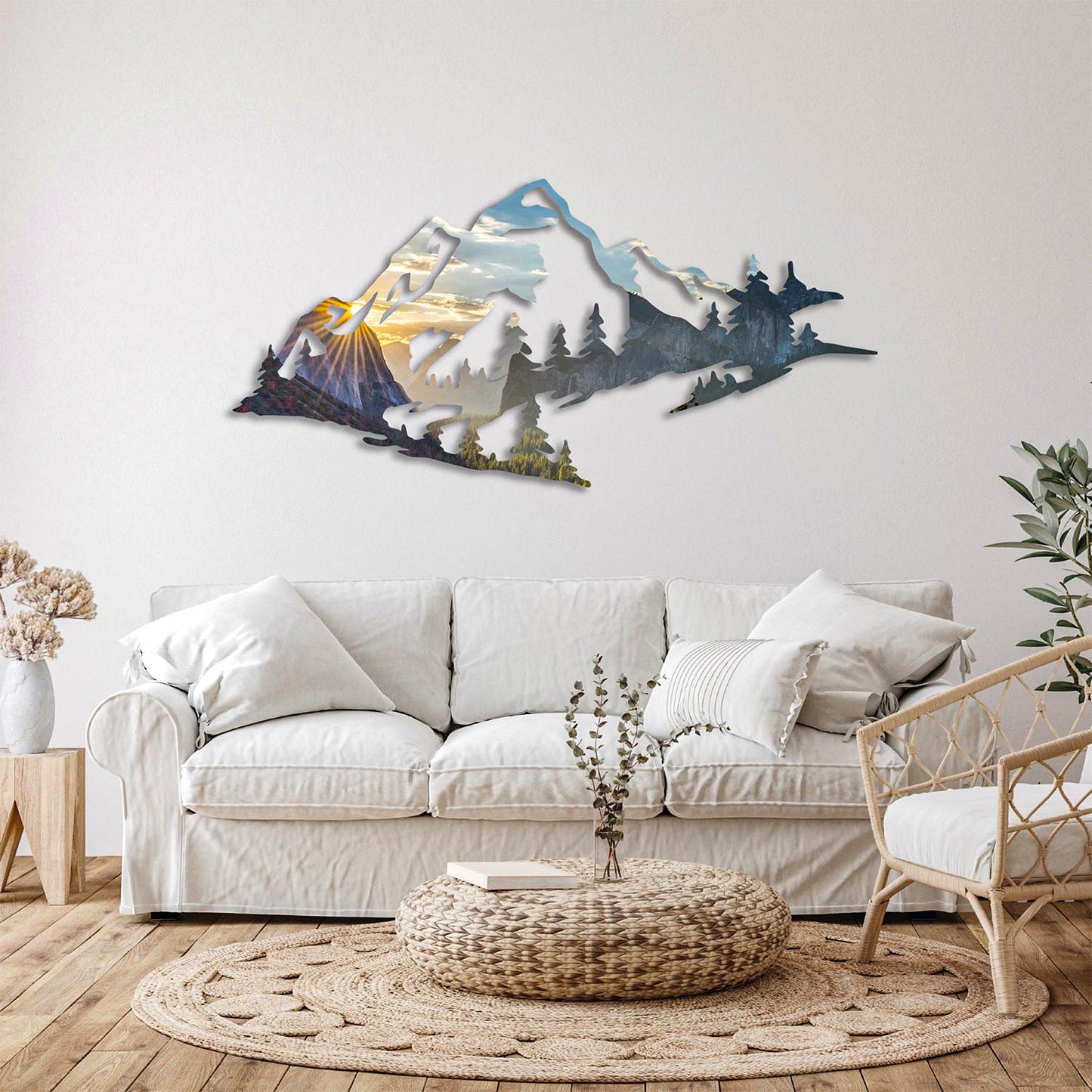 Mountain Metal Wall Art