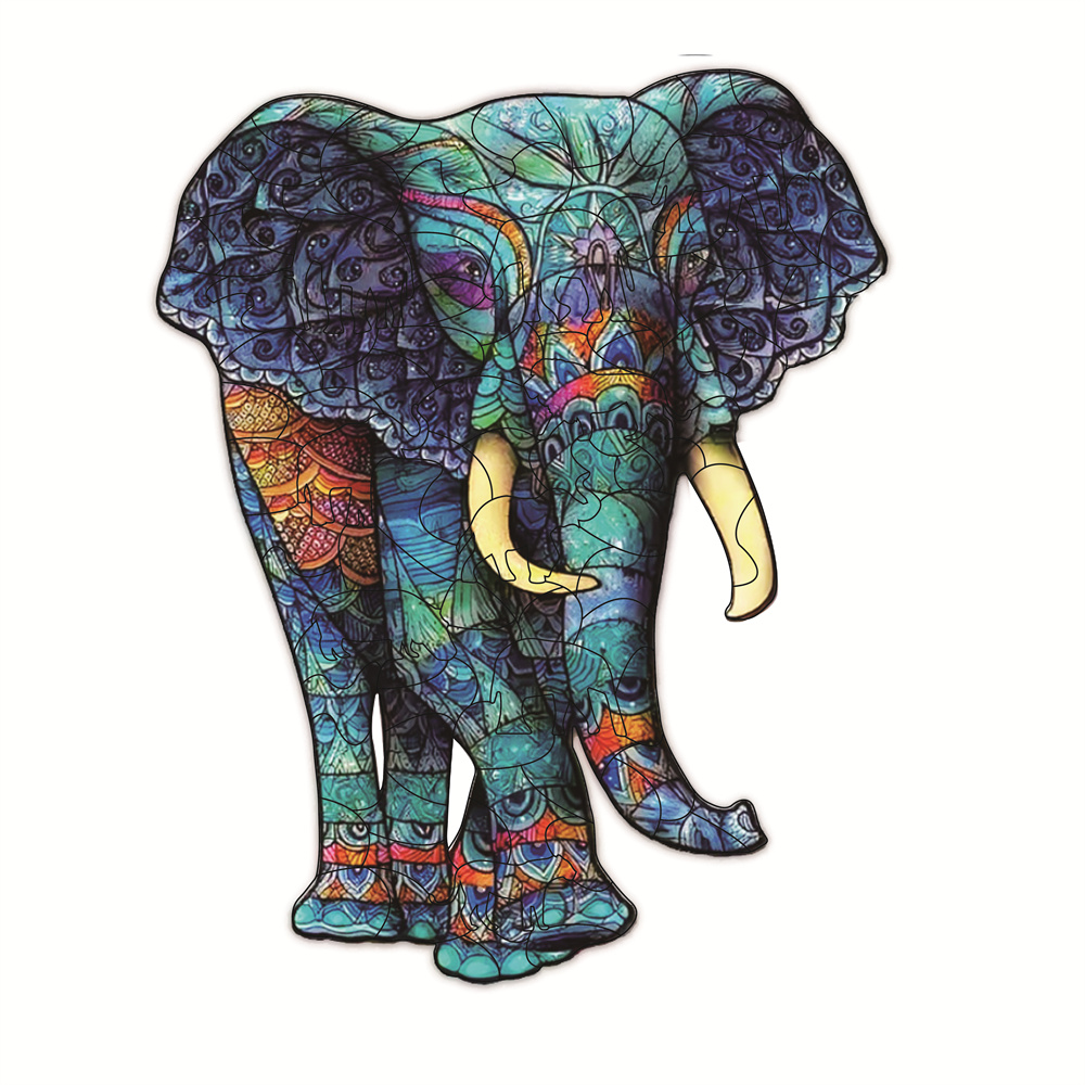 Asian Elephant - Jigsaw Puzzle