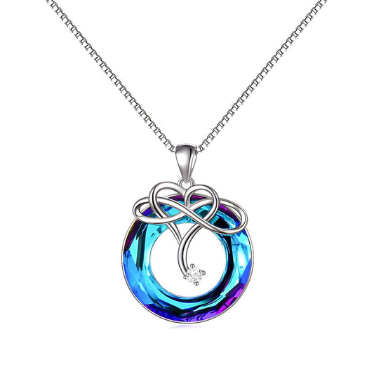 S925 Love Crystal Necklace