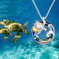 S925 Turtle Crystal Necklace