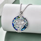 S925 Owl Crystal Necklace