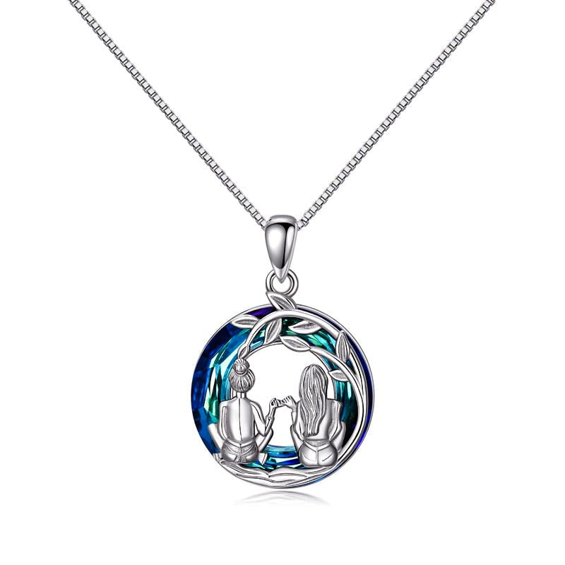 S925 Friends Crystal Necklace