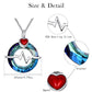 S925 Heartbeat Crystal Necklace