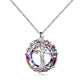 S925 Family Tree Crystal Necklace