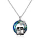 S925 Penguin Crystal Necklace
