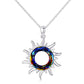 S925 Sun Crystal Necklace